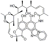 11-Desmethyl Rifaximin-d4 Struktur