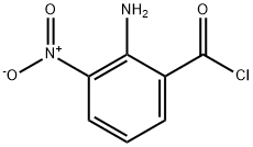 2-Amino-3-nitrobenzoyl chloride Struktur