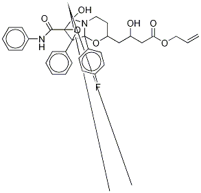 Allyl Ester of Atorvastatin Cyclic (Fluorophenyl) Impurity Struktur