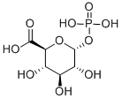 α-D-Glucuronic acid-1-phosphate Struktur