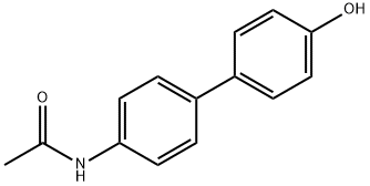 N-(4'-Hydroxy(1,1'-biphenyl)-4-yl)acetamide Struktur