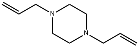 Piperazine, 1,4-di-2-propenyl- (9CI) Struktur