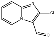 2-CHLORO-IMIDAZO[1,2-A]PYRIDINE-3-CARBALDEHYDE Struktur