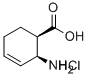 (1R,2S)-(+)-2-AMINOCYCLOHEX-3-ENECARBOXYLIC ACID HYDROCHLORIDE Struktur