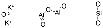 Potassium trialuminum trisilicon decaoxide dihydroxide Struktur