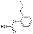 Carbonic acid propylphenyl ester Struktur