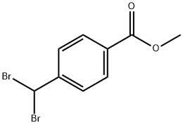 4-DIBROMOMETHYL-BENZOIC ACID METHYL ESTER Struktur