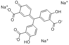 AURINTRICARBOXYLIC ACID TRISODIUM SALT Struktur