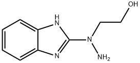 Ethanol, 2-[1-(1H-benzimidazol-2-yl)hydrazino]- (9CI) Struktur