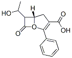 6-(1-hydroxyethyl)-2-phenyl-1-oxa-2-penem-3-carboxylic acid Struktur