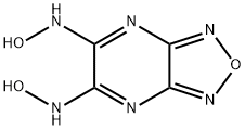 [1,2,5]Oxadiazolo[3,4-b]pyrazine-5,6(1H,3H)-dione,dioxime(9CI) Struktur