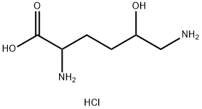 5-HYDROXY-DL-LYSINE HYDROCHLORIDE Structure