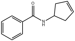 Benzamide,  N-3-cyclopenten-1-yl- Struktur