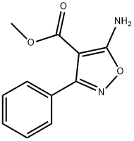 4-Isoxazolecarboxylicacid,5-amino-3-phenyl-,methylester(9CI) Struktur