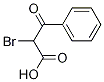 2-broMo-3-oxo-3-phenylpropanoic acid Struktur