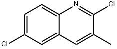 2,6-DICHLORO-3-METHYLQUINOLINE Struktur