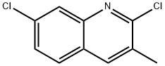 2,7-Dichloro-3-methylquinoline Struktur