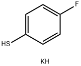 4-FLUOROTHIOPHENOL POTASSIUM SALT Struktur