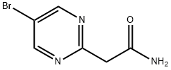 2-Pyrimidineacetamide, 5-bromo- (9CI) Struktur