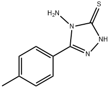 4-Amino-5-p-tolyl-4H-[1,2,4]triazole-3-thiol Struktur