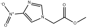 METHYL (4-NITRO-1-IMIDAZOLYL)ACETATE Struktur