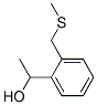 Benzenemethanol, -alpha--methyl-2-[(methylthio)methyl]- (9CI) Struktur