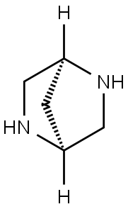 (1S,4S)-2,5-Diazabicyclo[2.2.1]heptane Struktur