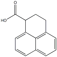 (-)-2,3-Dihydro-1H-phenalene-1-carboxylic acid Struktur