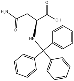 H-ASN(TRT)-OH 化學(xué)構(gòu)造式