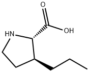 3-propylproline Struktur