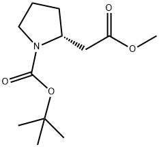 (R)-METHYL 2-(PYRROLIDIN-2-YL)ACETATE Struktur