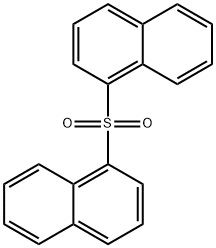 Bis(1-naphtyl) sulfone Struktur