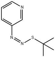 Pyridine, 3-[[(1,1-dimethylethyl)thio]azo]-, (Z)- (9CI) Struktur