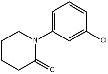 1-(3-CHLORO-PHENYL)-PIPERIDIN-2-ONE Struktur