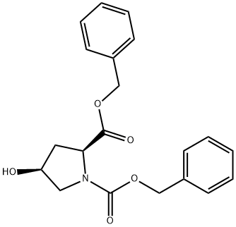 （2s，4s）-dibenzyl 4-hydroxypyrrolidine-1，2-dicarboxylate