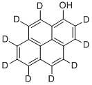 1-HYDROXYPYRENE-D9 Struktur