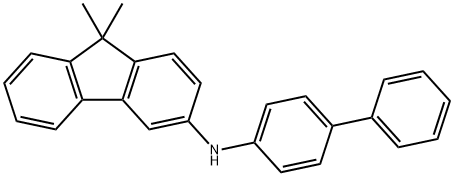 N-[1,1'-Biphenyl]-4-yl-9,9-dimethyl-9H-fluoren-3-amine Struktur