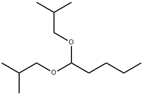 1,1-DI-ISOBUTOXYPENTANE Struktur