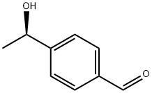 Benzaldehyde, 4-[(1R)-1-hydroxyethyl]- (9CI) Struktur