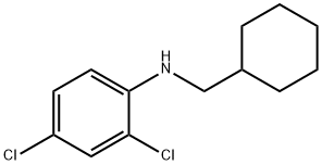 N-CYCLOHEXYL-2,4-DICHLOROANILINE Struktur