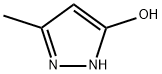 3-methyl-1H-pyrazol-5-ol Struktur