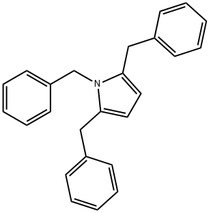 1,2,5-TRIBENZYLPYRROLE Struktur