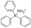 TRIPHENYLBORON, AMMONIA COMPLEX Struktur