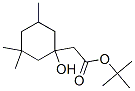 tert-butyl 2-(1-hydroxy-3,3,5-trimethyl-cyclohexyl)acetate Struktur