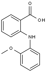 2-[(2-METHOXYPHENYL)AMINO]-BENZOIC ACID Struktur