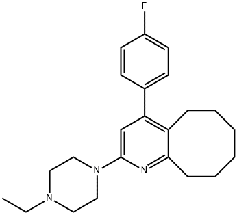 Blonanserin Struktur