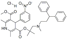 Lercanidipine hydrochloride Struktur