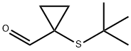 Cyclopropanecarboxaldehyde, 1-[(1,1-dimethylethyl)thio]- (9CI) Struktur