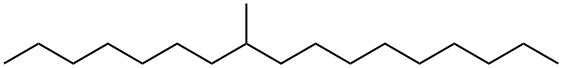 HEPTADECANE,8-METHYL- Struktur