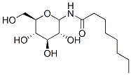 N-octanoylglucosylamine Struktur